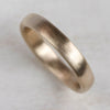Narrow Chunky Sculpted Band <7.5, Men's Wedding Bands - Aide-mémoire Jewelry