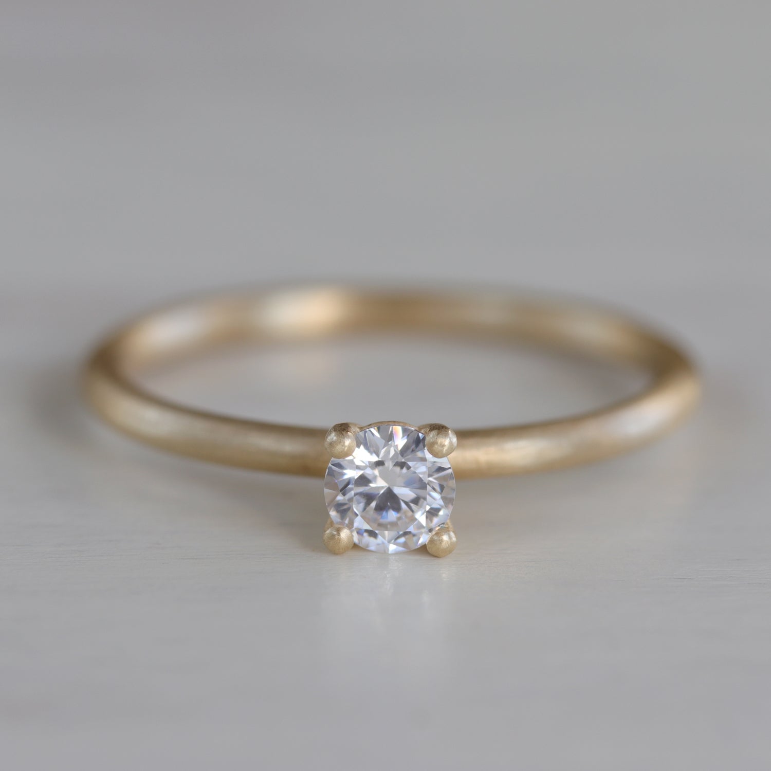 4mm Basket Solitaire •