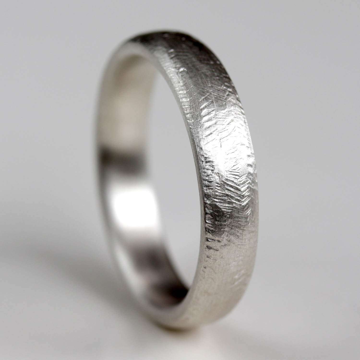 Wide Hand-hewn Band •