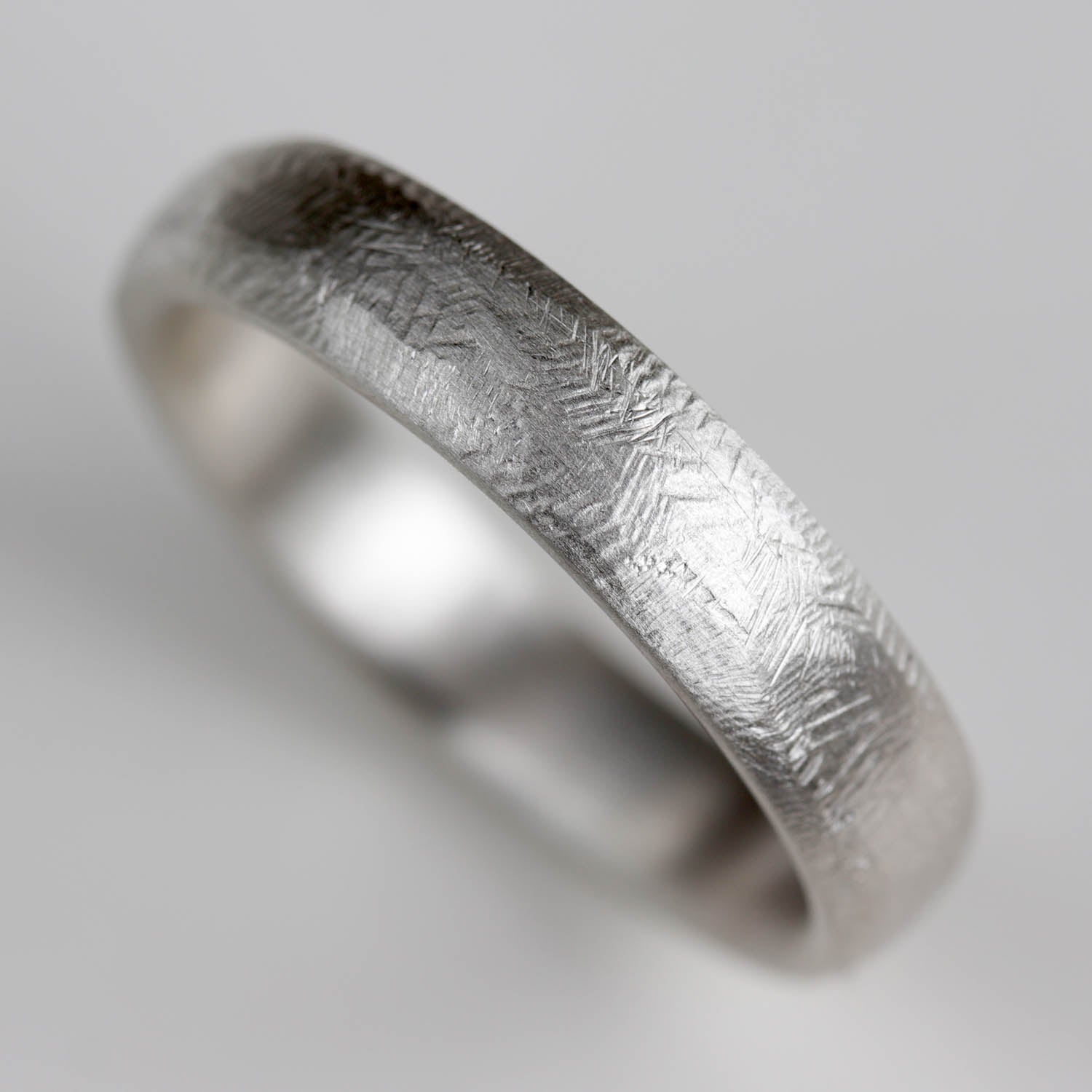 Wide Hand-hewn Band •